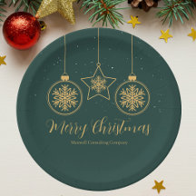Festa de Natal da Empresa de Ornamentos de Ouro Ve