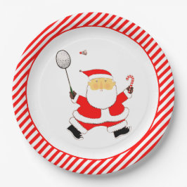 Prato De Papel Festa de Natal em Badminton