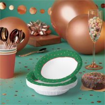 Festa de Natal verde e Dourada