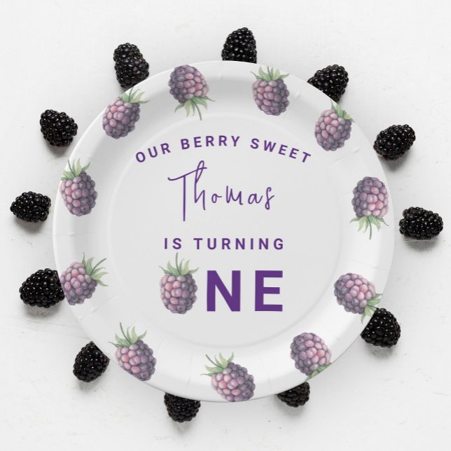 Prato De Papel Festa de primeiro aniversario das amoras aquáticas (Criador carregado)