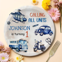 Festa de primeiro aniversario do Garoto Policial