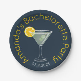 Prato De Papel Festa de solteira personalizada