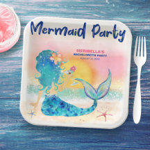 Festa de solteira Tropical de Praia Mermaid Cockta