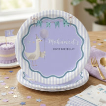 Festa de Um Ano da Purple Goose Personalizada para