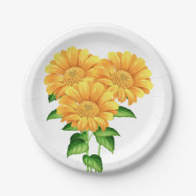 Festa de verão de Sunflower Wedding Amarelo