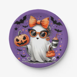 Prato De Papel Festa Fantasma