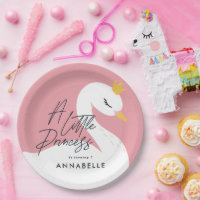 Festa linda, elegante e rosa, do cisne