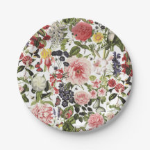 Festa no Jardim Vintage Floral Polegar Verde Anive