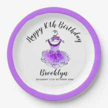 Festas roxas vestiam garotas da 10ª festa de anive