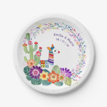 FIESTA Cacti Folkart Flores Personalizado