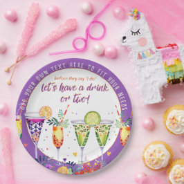 Prato De Papel FIESTA  Coquetéis Personalizados