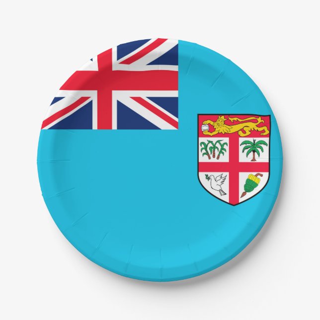 Prato De Papel Fiji (Frente)