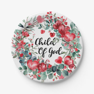 Prato De Papel Filho De Deus