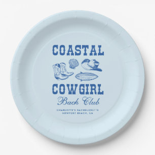 Prato De Papel Fim de Semana de Despedida de Solteira Cowgirl Cos