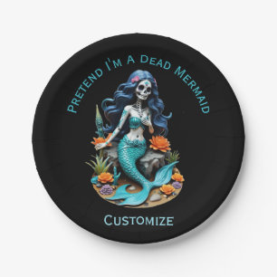 Prato De Papel Finja que sou uma sereia morta Thunder_Cove