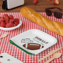 First Year Down Football Birthday