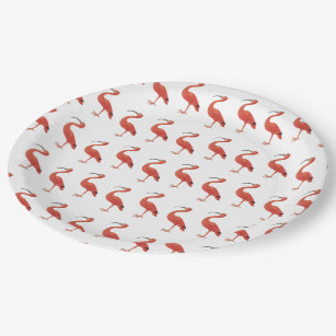 Prato De Papel Flamingo - Placas de Papel de Bela Arte