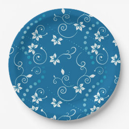 Prato De Papel Floral