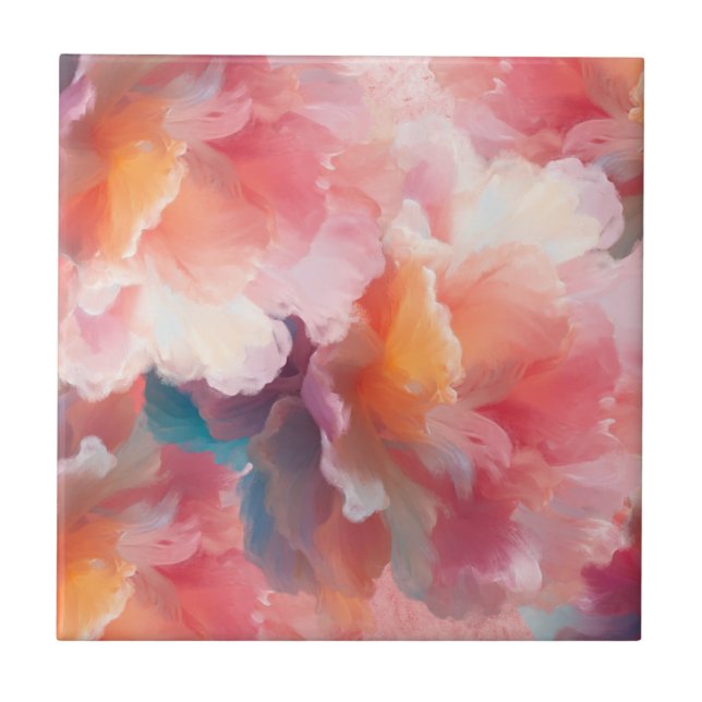 Prato de Papel Floral (Frente)