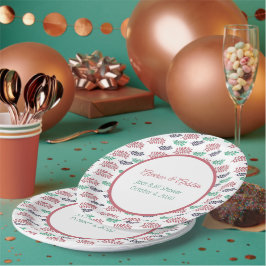 Prato De Papel Floral deixa Jack e Jill Chá