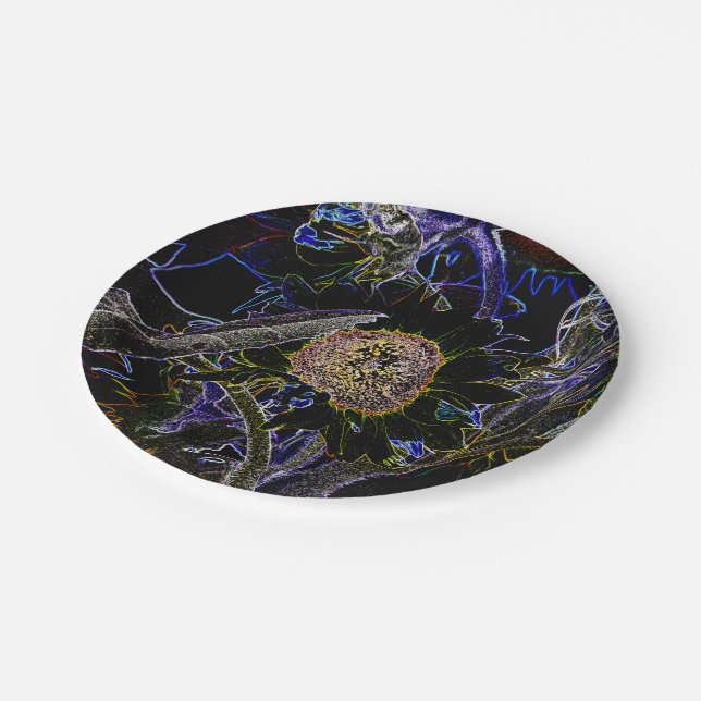 PRATO DE PAPEL FLORES (Inclinado)