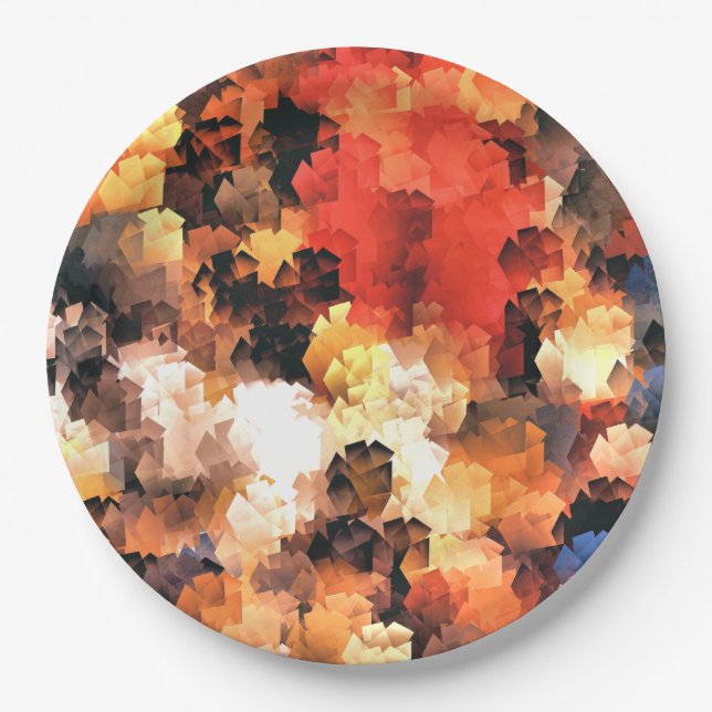 PRATO DE PAPEL FLORES (Frente)