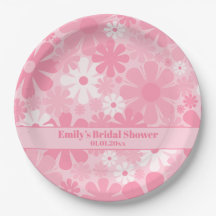 Flores Aestéticas de Pastel, rosa-rosa, Retro 60s