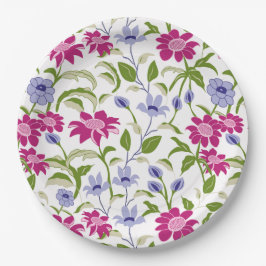Prato De Papel Flores de primavera