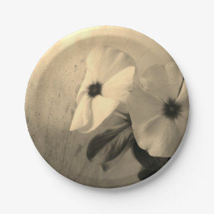 Prato De Papel Flores Fotografias Retroativas em Papel Personaliz