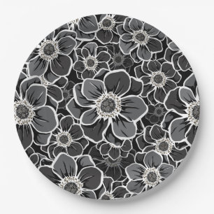 Prato De Papel Flores Mandala 5