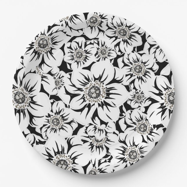 Prato De Papel Flores Mandala 6 (Frente)