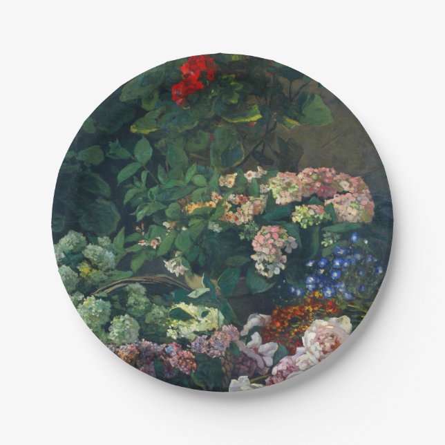 Prato De Papel Flores Monet Spring (Frente)