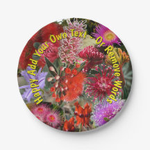 Flores Selvagens Nativas Australianas Pequenas 7"
