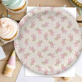 Prato De Papel Flores Silvestres Lindas Festa de Chá Floral Minim