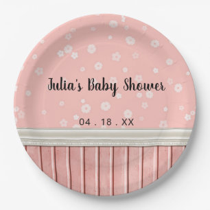 Prato De Papel Florestas rosa