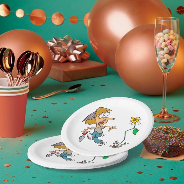 Prato De Papel Flower Fright (Criador carregado)