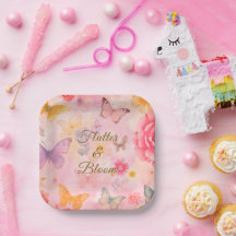 Flutter & Bloom Flores e Borboletas Vibrantes