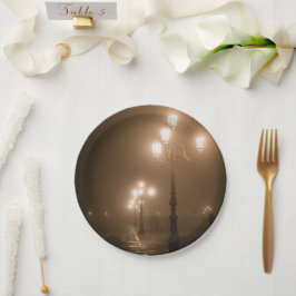 Prato De Papel Foggy Piazza San Marco, Veneza