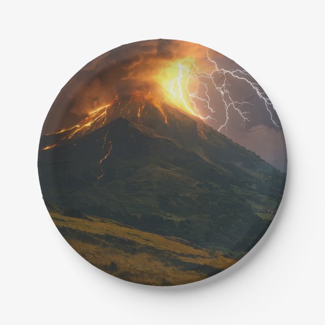 Prato De Papel folha de papel aproveita (Frente)