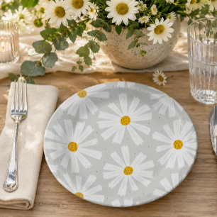 Prato De Papel Folha de Papel de Daisy Scandi Cute