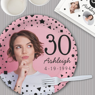 Prato De Papel Folha de papel de sexta 30 de foto personalizada