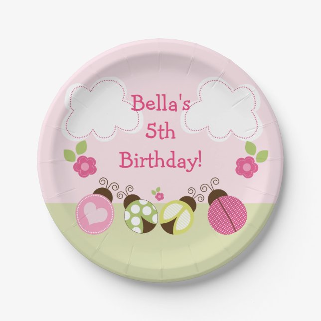 Prato De Papel Folhas de Papel Adoráveis (Frente)