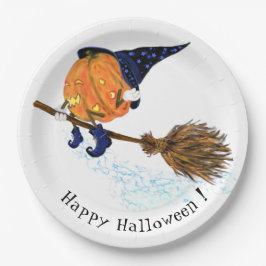 Prato De Papel Folhas de Papel das Bruxas de Polinésia Voadora de