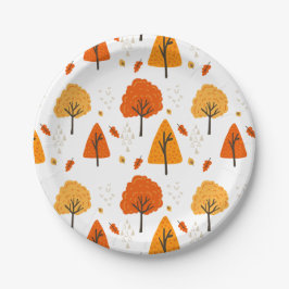 Prato De Papel Folhas de papel de queda