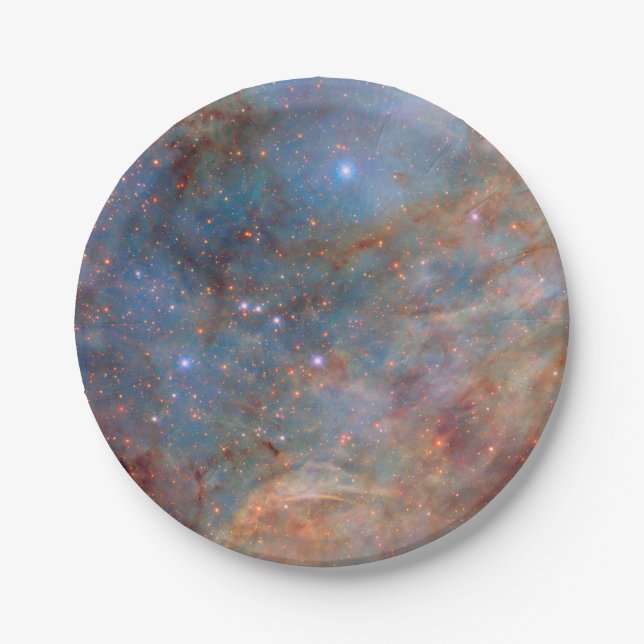 Prato De Papel Fora da Nebulosa Tarantula (Frente)