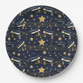 Prato De Papel Formando Brilho: Bonés, Estrelas e Celebração!