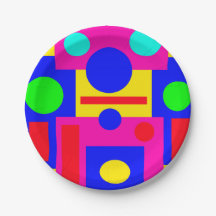 Formas geométricas coloridas