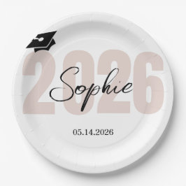 Prato De Papel Formatura Personalizada Turma de 2026