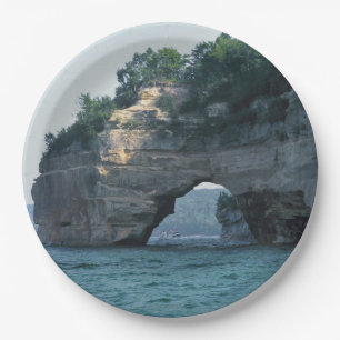 Prato De Papel Foto Geológica do Portal do Petit do Michigan