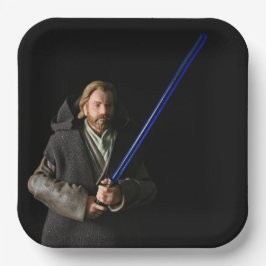 Prato De Papel Fotografia do Toy Hero legal